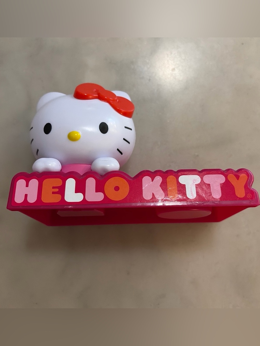 Hello Kitty Pink and Red Decorative Toy Figure